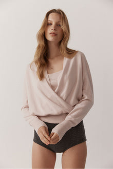  Cashmere Ballet Sweater - Pale Pink