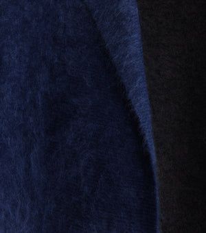 Brushed Cashmere Coatigan - Navy