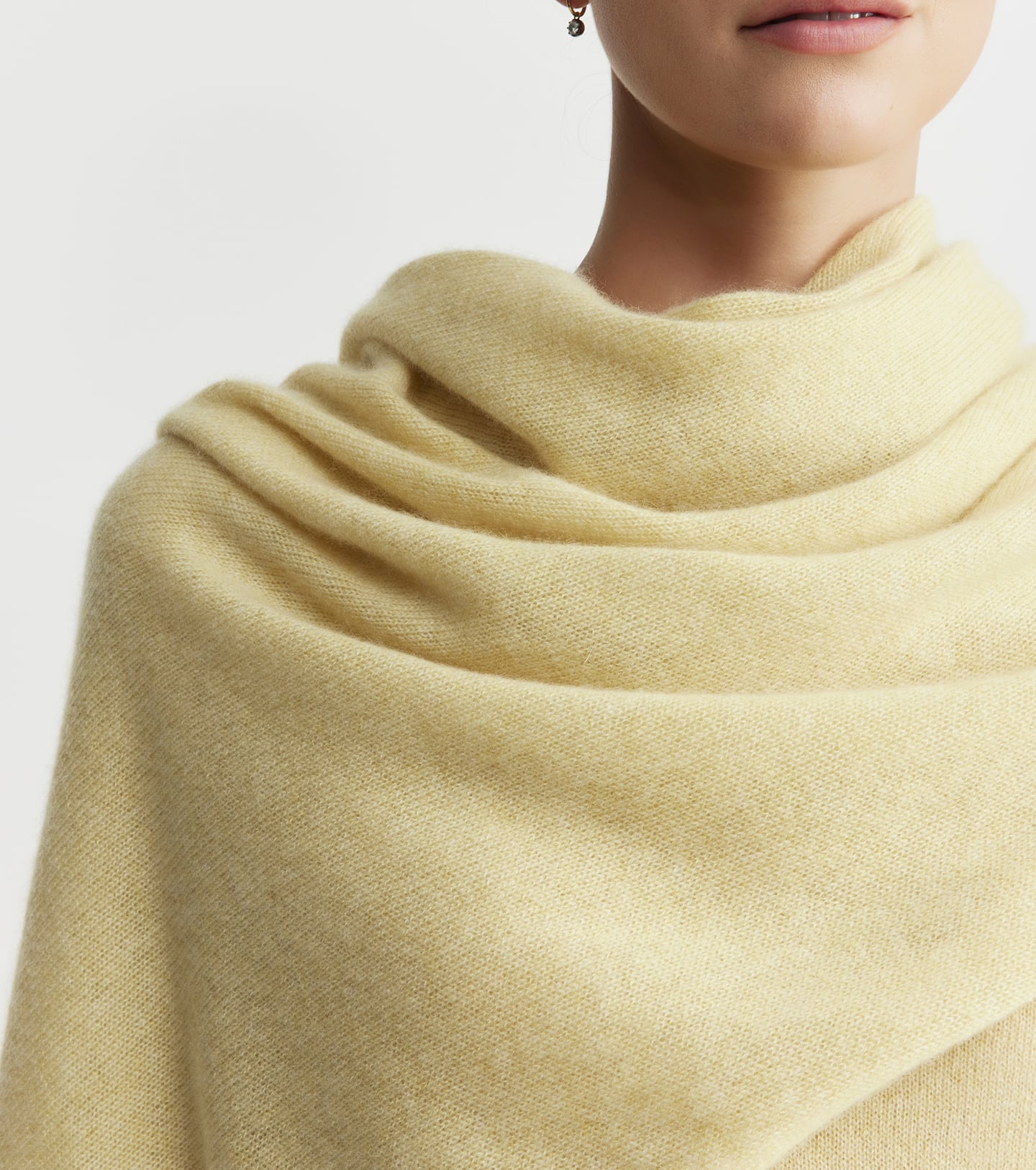 Cashmere Travel Wrap - Butter Melange