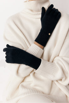  Cashmere Gloves - Black