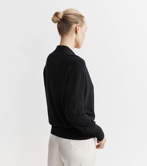 Cashmere Ballet Sweater - Black
