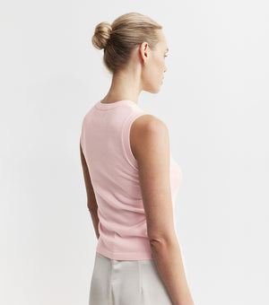 Cashmere Tank - Powder Pink