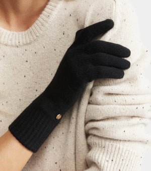Cashmere Gloves - Black