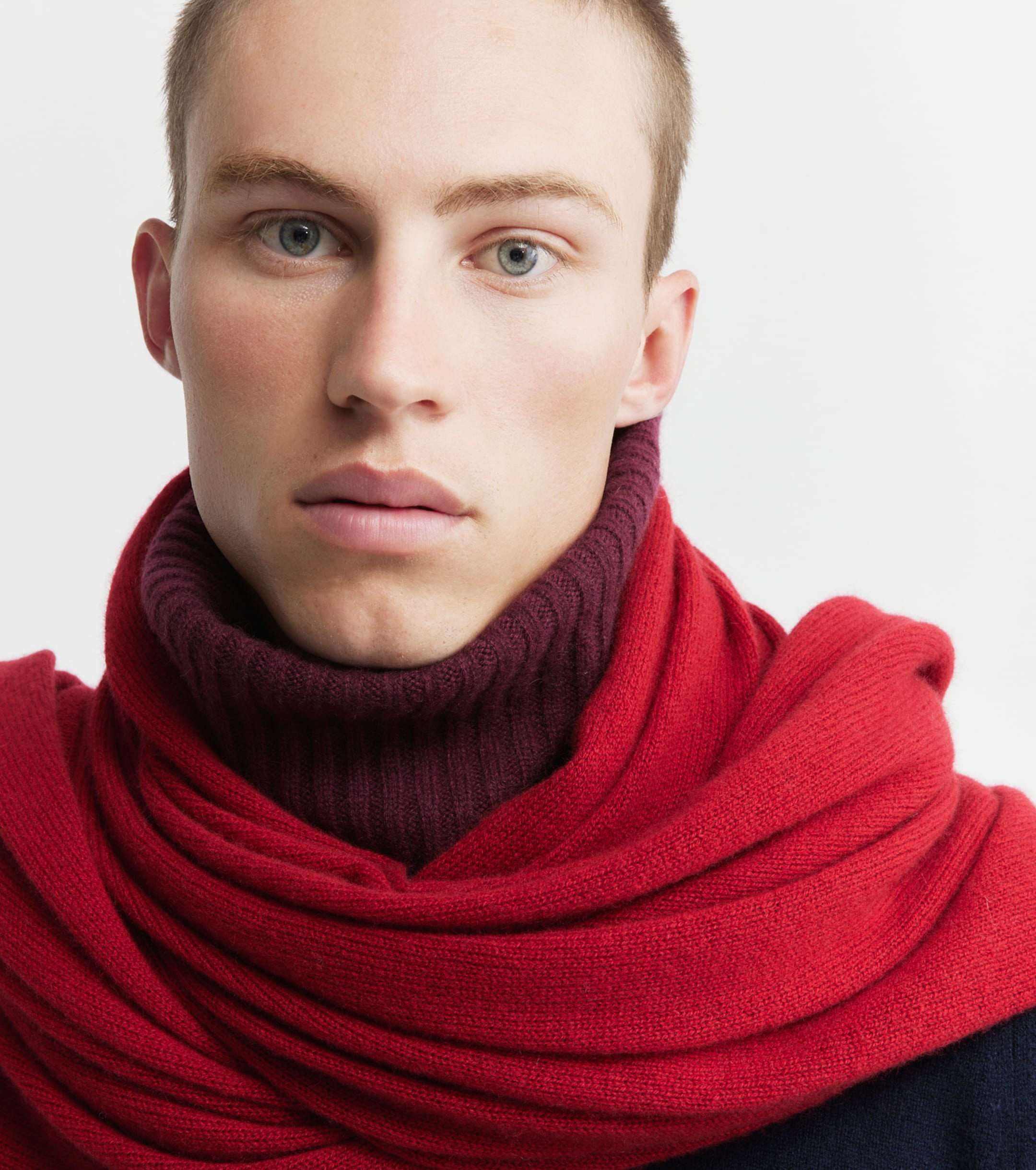 Cashmere Travel Wrap - Red