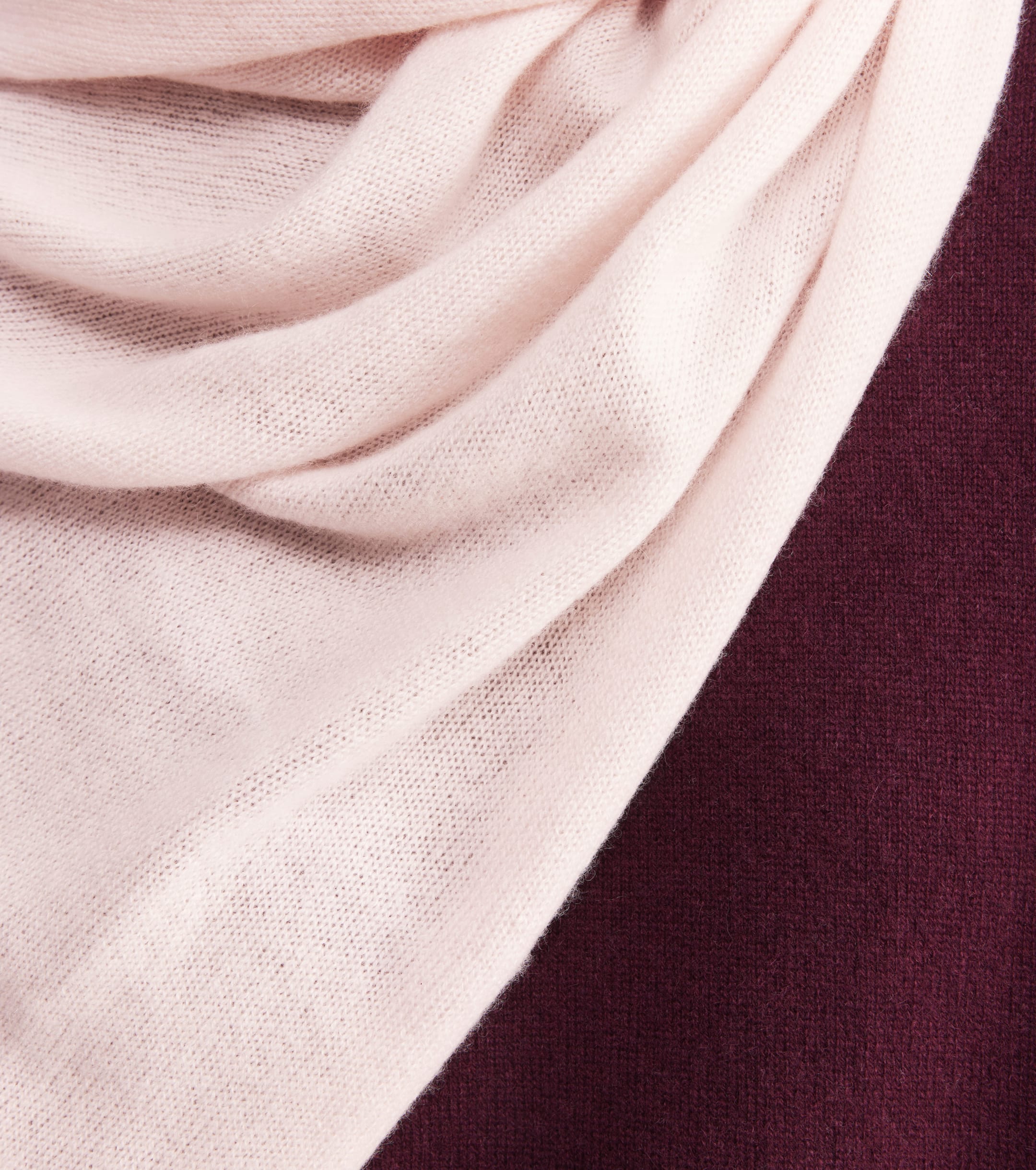 Cashmere Travel Wrap - Powder Pink