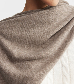 Cashmere Travel Wrap - Walnut