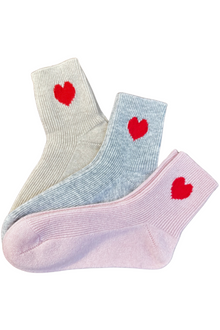  Cashmere Heart Socks