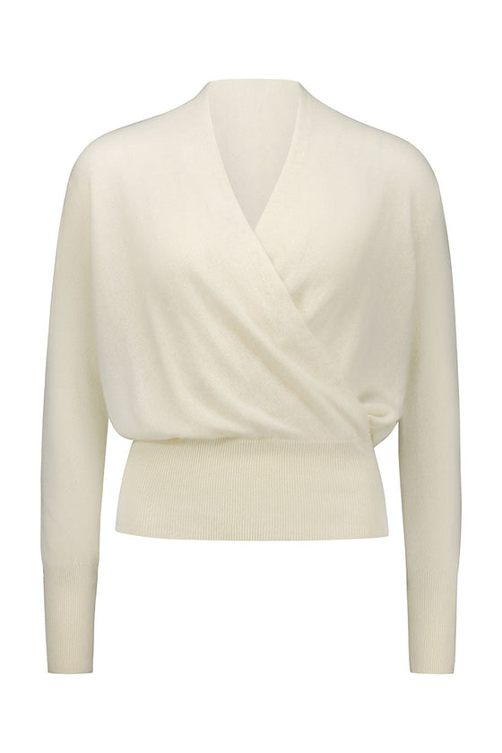 Cashmere Ballet Sweater - Cream