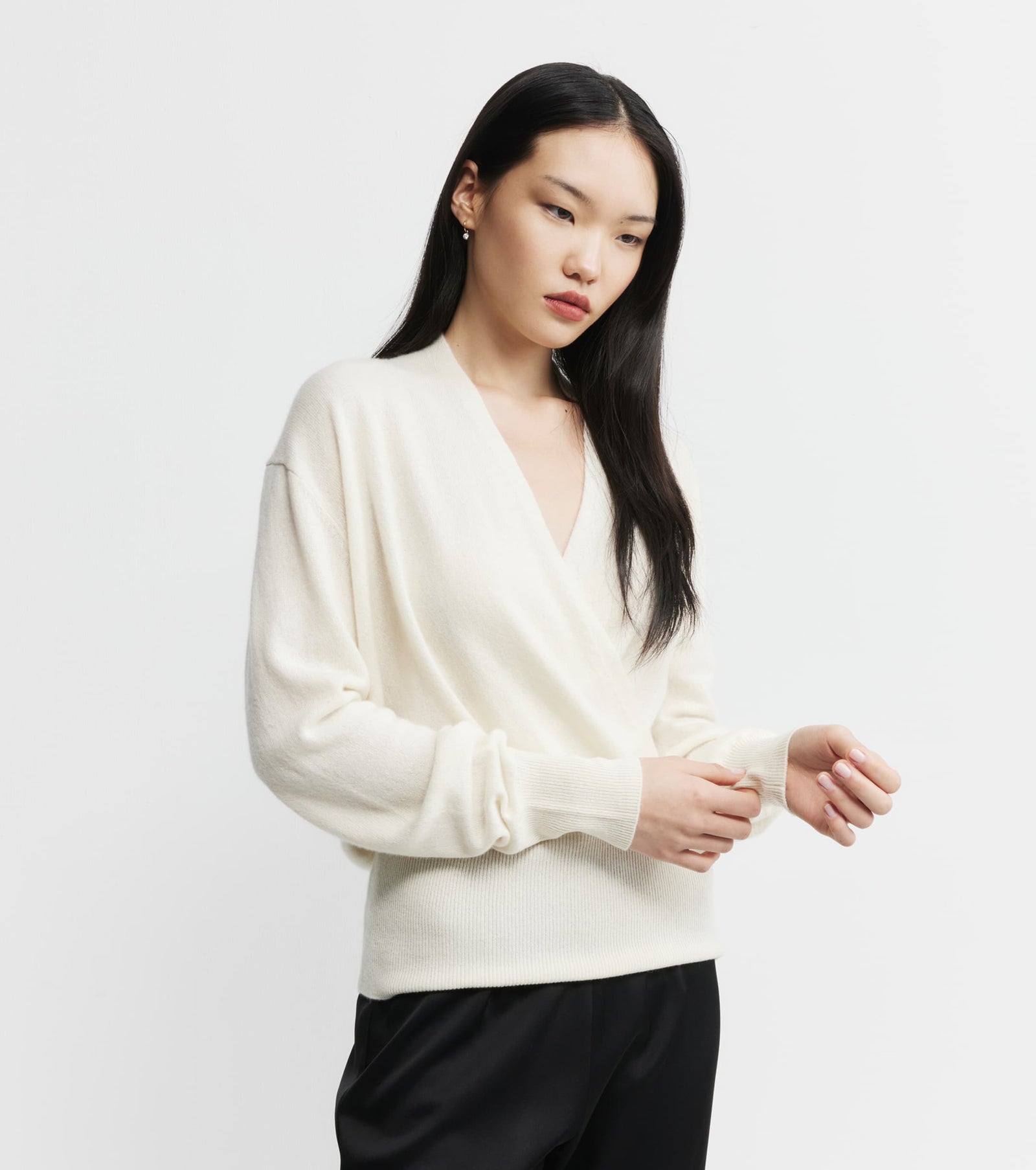 Cashmere Ballet Sweater - Cream