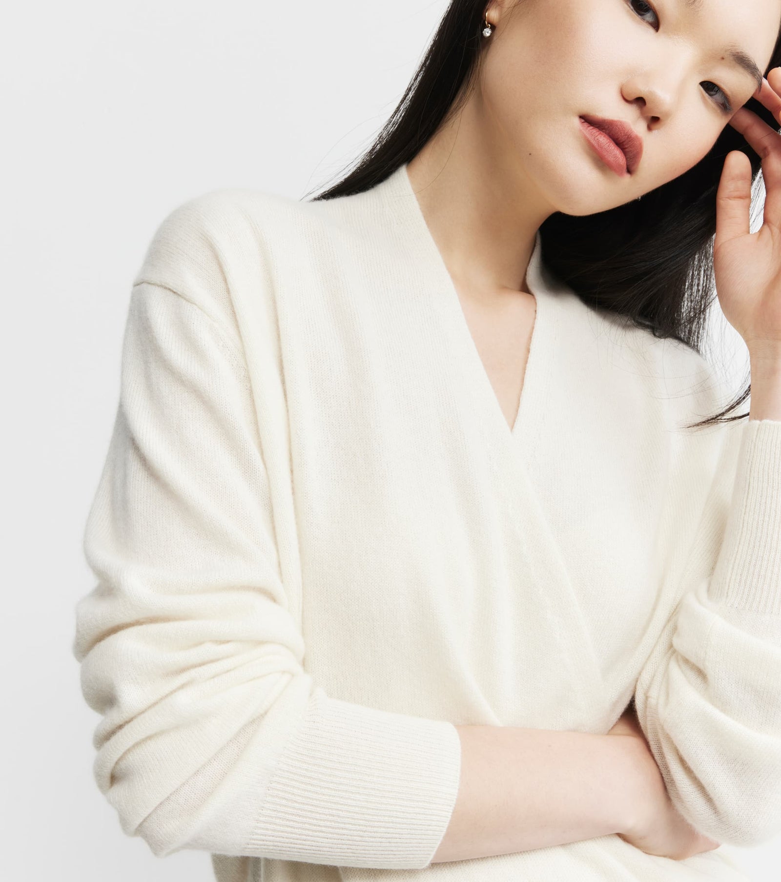 Cashmere Ballet Sweater - Cream