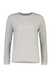 Essential Cashmere Crew Sweater - Grey Melange