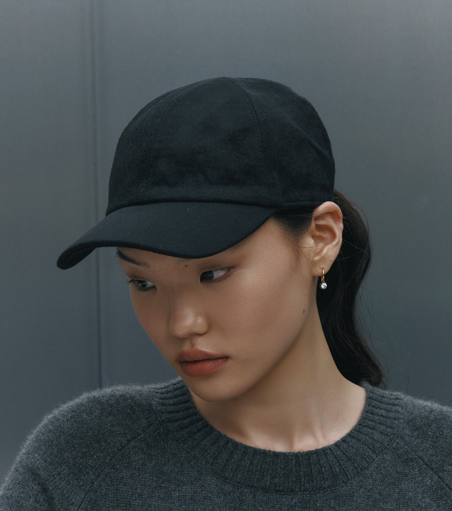 Cashmere Cap - Black