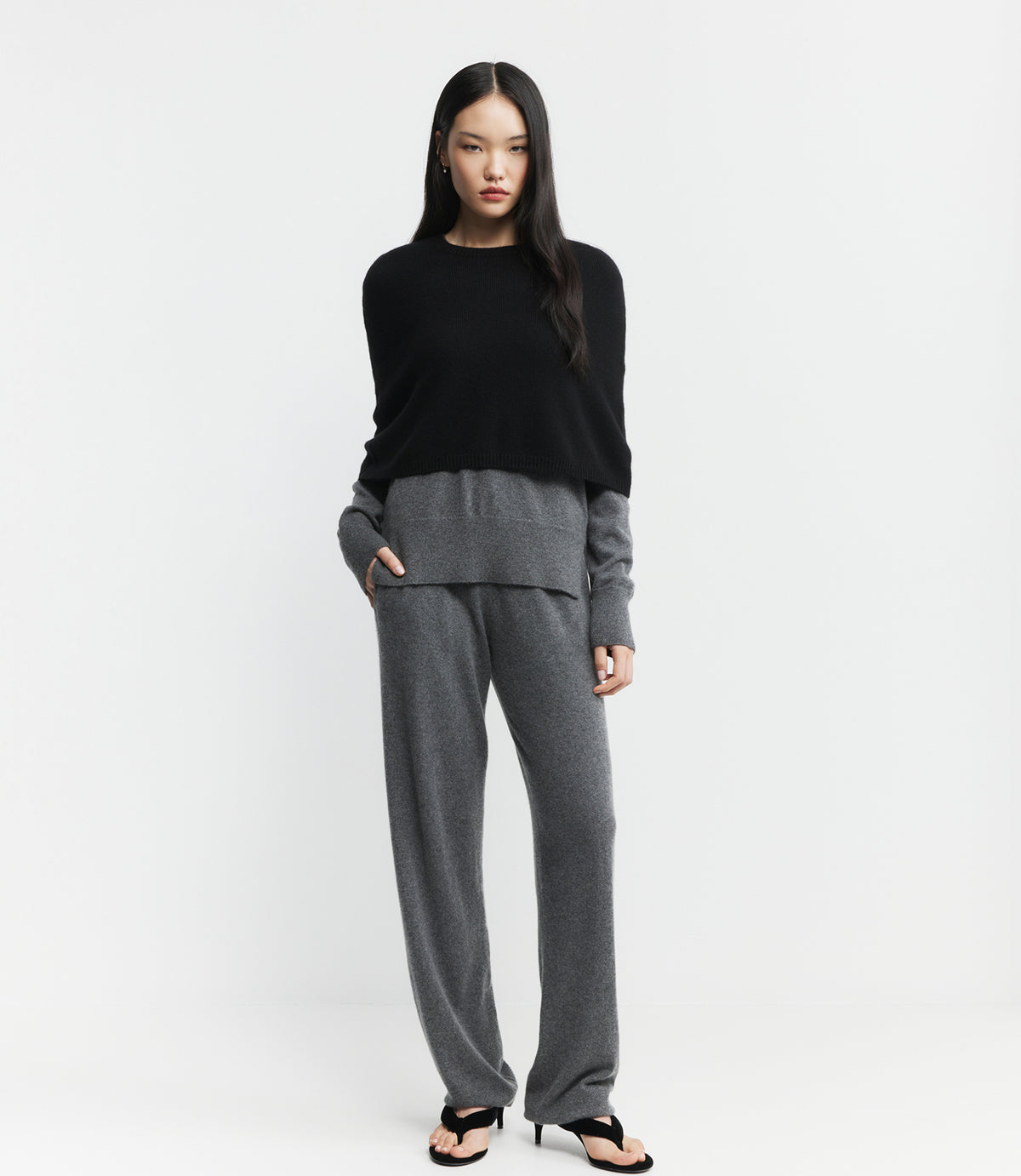 Cashmere Cape - Black