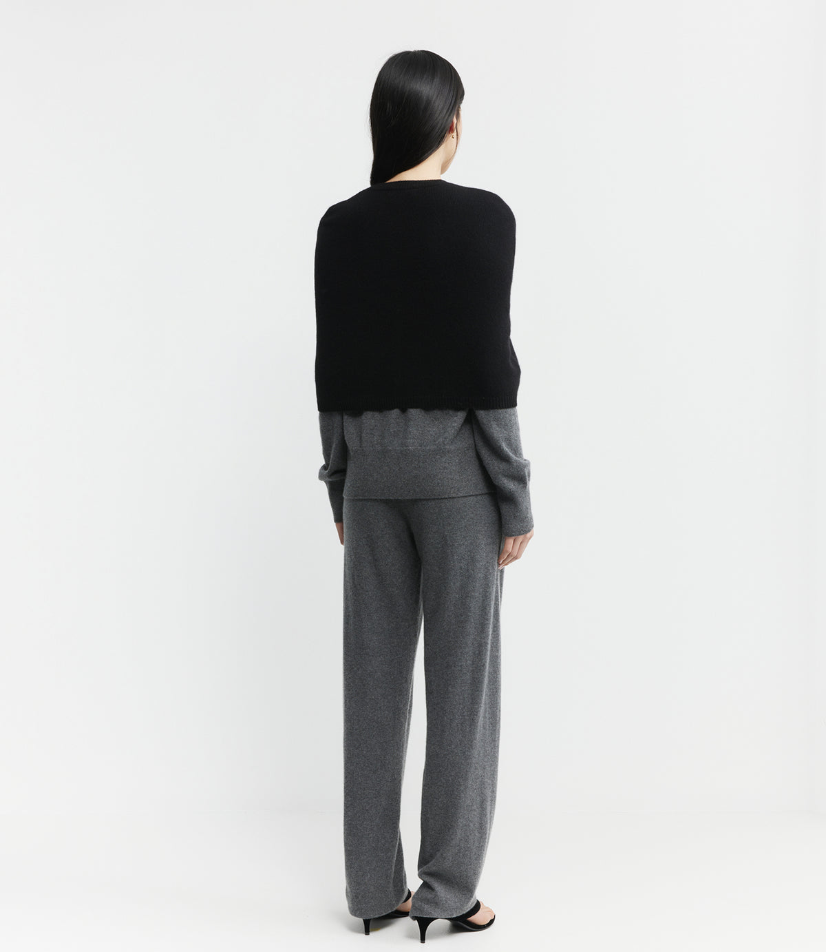 Cashmere Cape - Black