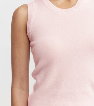 Cashmere Tank - Powder Pink