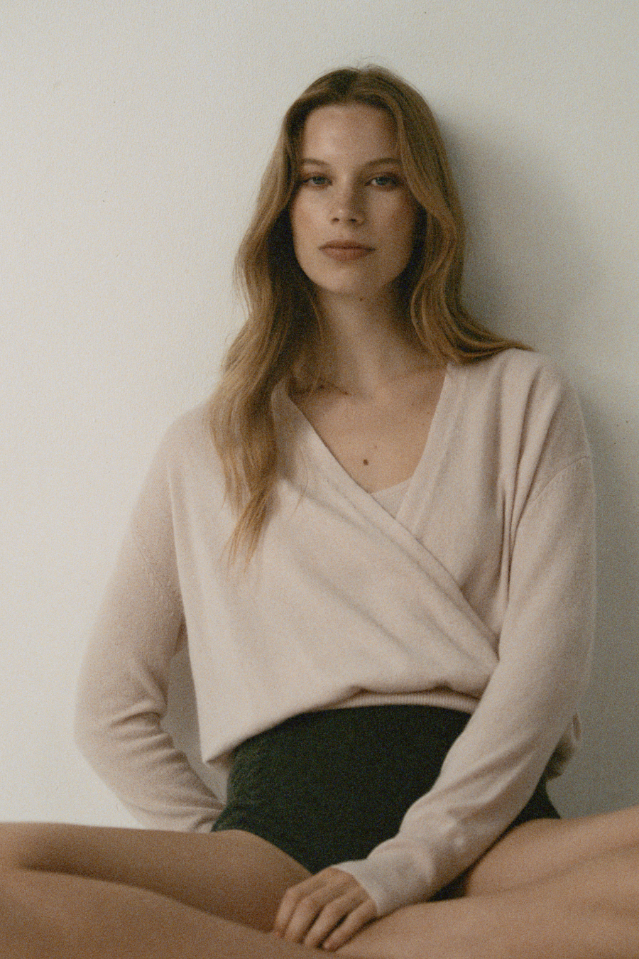 Cashmere Ballet Sweater - Pale Pink