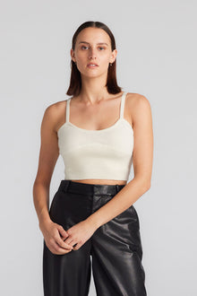  Cashmere Bralette - Cream