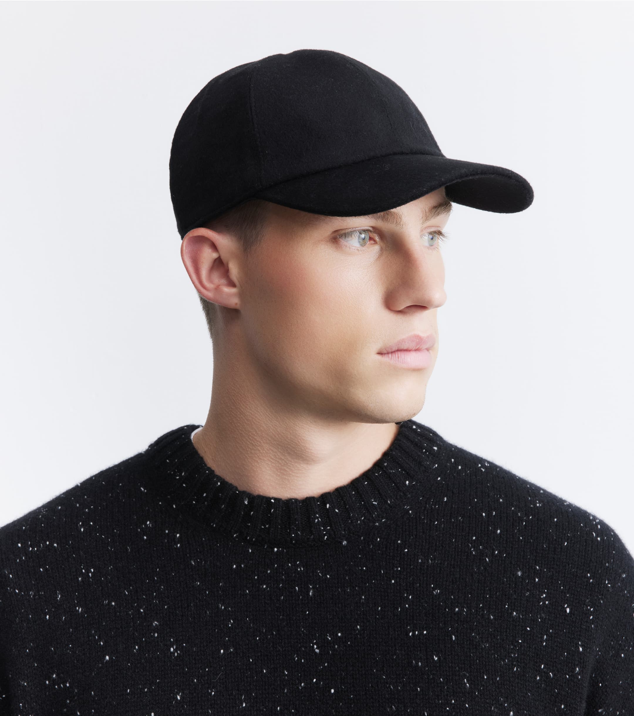 Cashmere Cap - Black