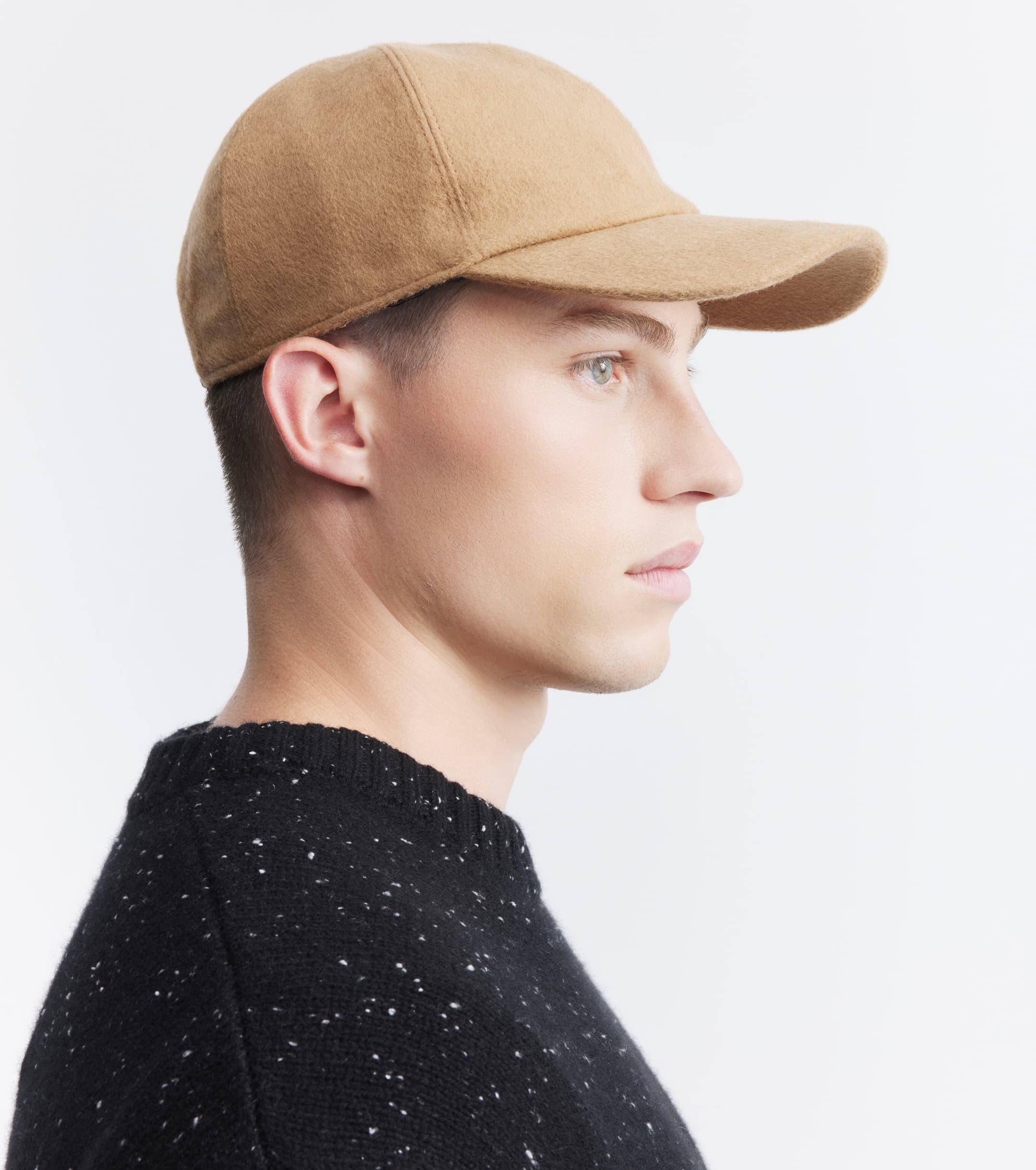 Cashmere Cap - Camel