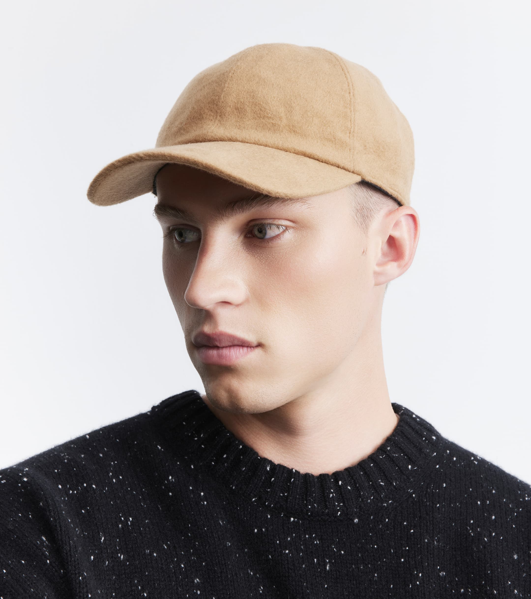 Cashmere Cap - Camel