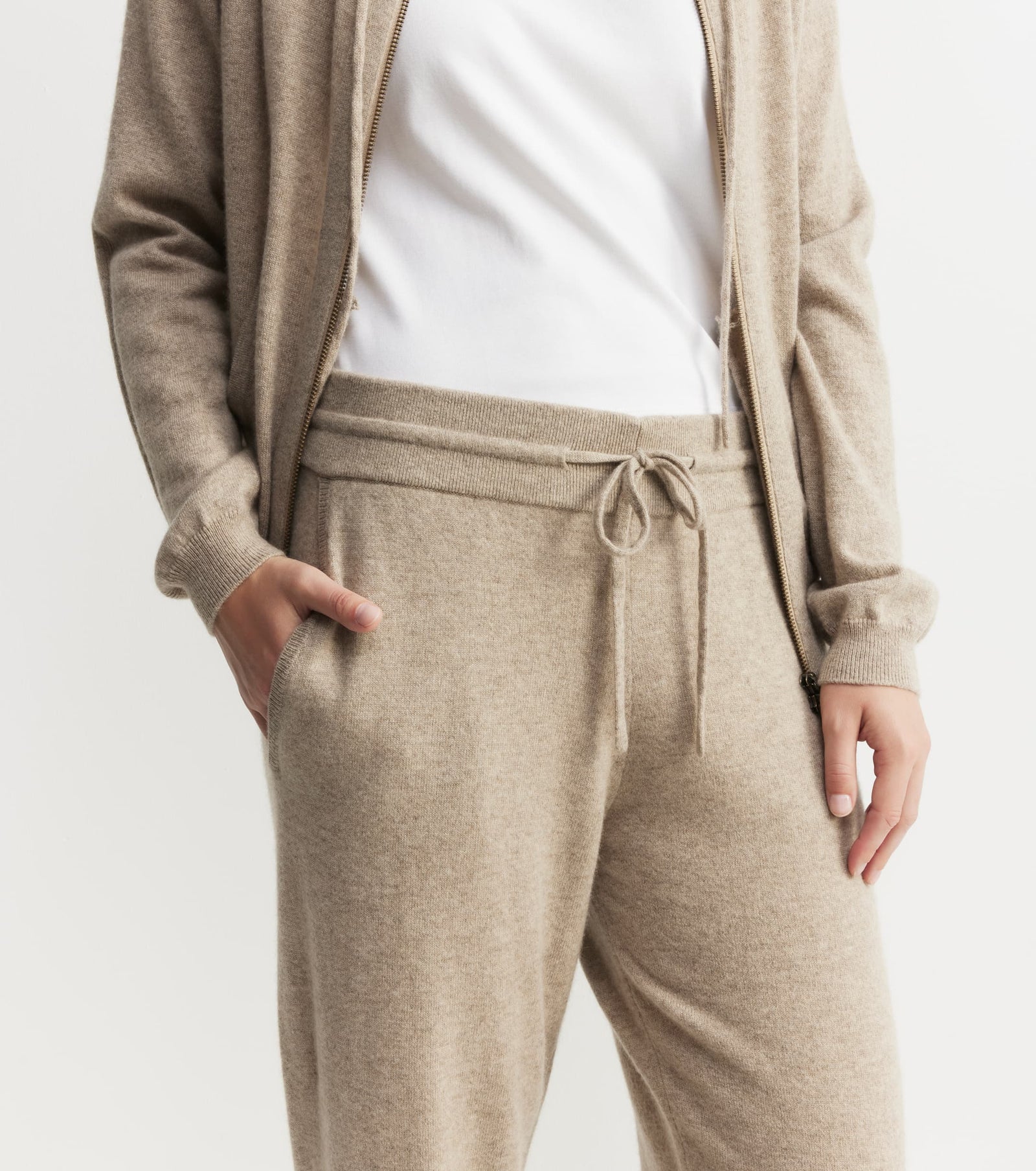 Cashmere Trouser - Birch