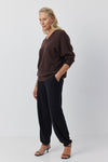 Cashmere Trouser - Black