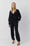 Cashmere Trouser - Black