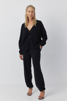  Cashmere Trouser - Black