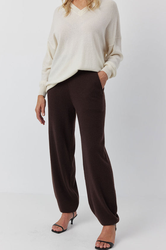 Cashmere Trouser - Cacao