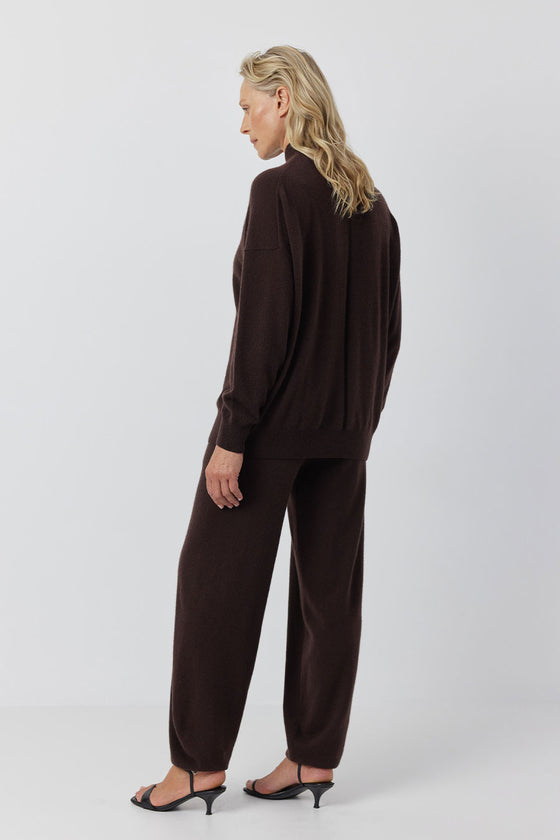 Cashmere Trouser - Cacao