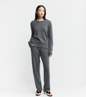 Baby Cashmere Trouser - Graphite