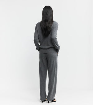Baby Cashmere Trouser - Graphite