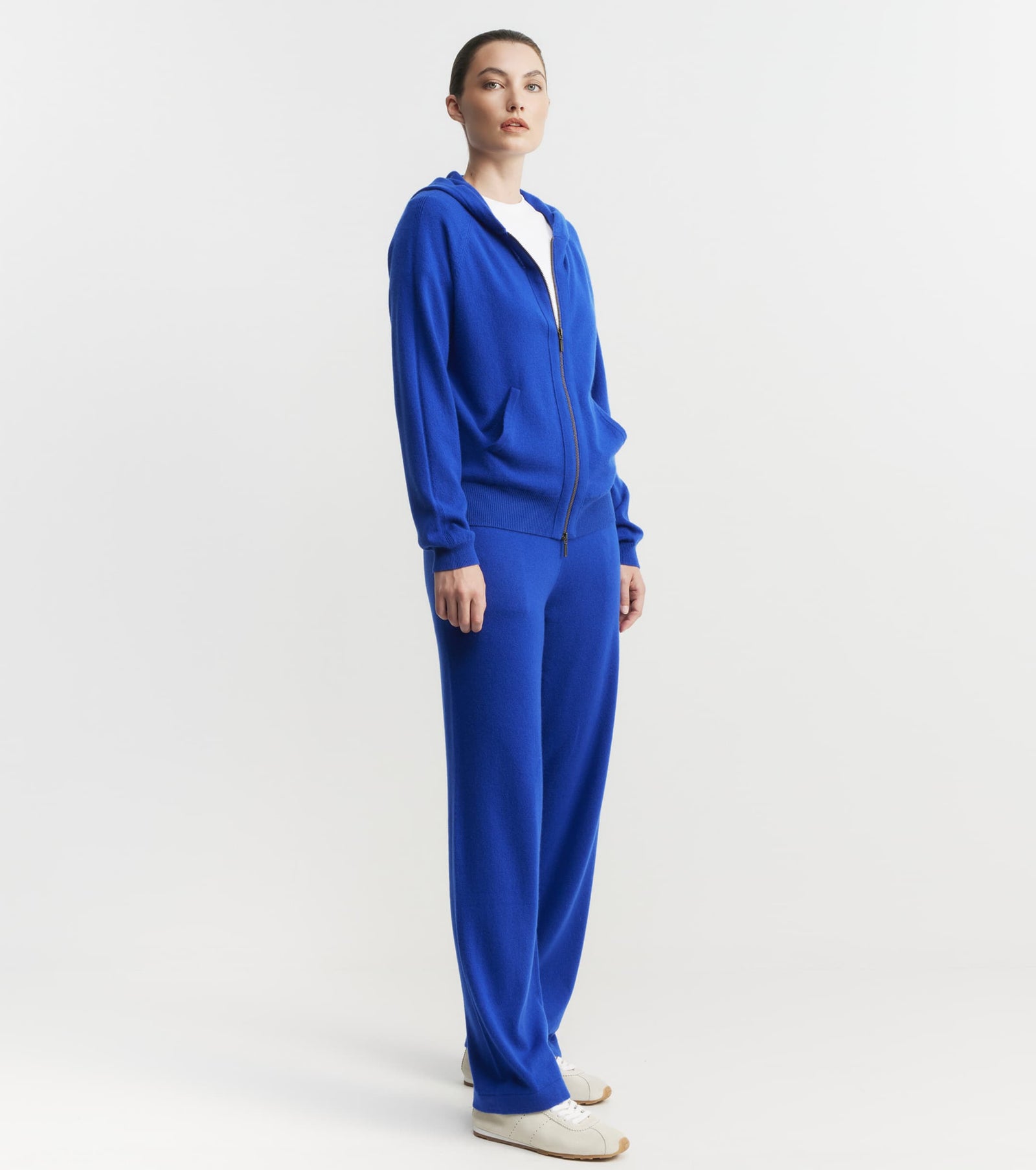 Cashmere Trouser - Lapis