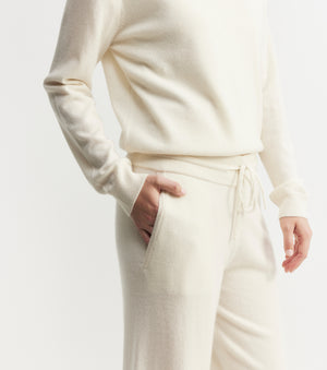 Cashmere Trouser - Cream