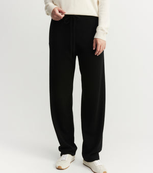 Cashmere Trouser - Black