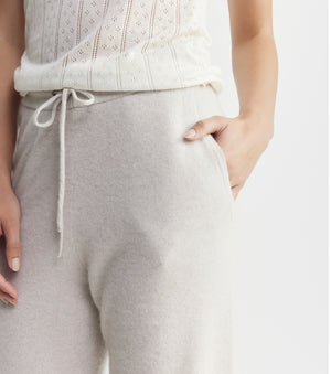 Cloud Cashmere Trouser - Pebble