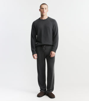 Cloud Cashmere Trouser - Steel