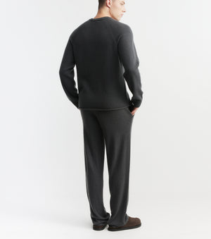 Cloud Cashmere Trouser - Steel