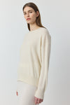 Essential Cashmere Relaxed Crewneck - Cream