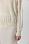 Essential Cashmere Relaxed Crewneck - Cream