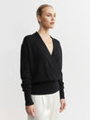 Cashmere Ballet Sweater - Black