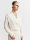 Cashmere Ballet Sweater - Cream