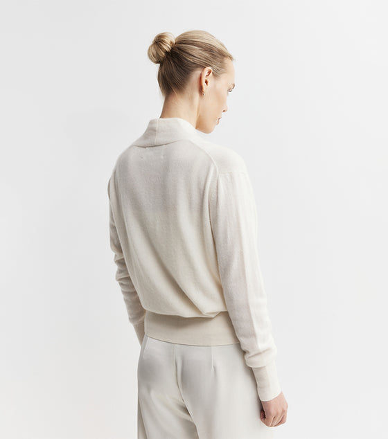 Cashmere Ballet Sweater - Cream