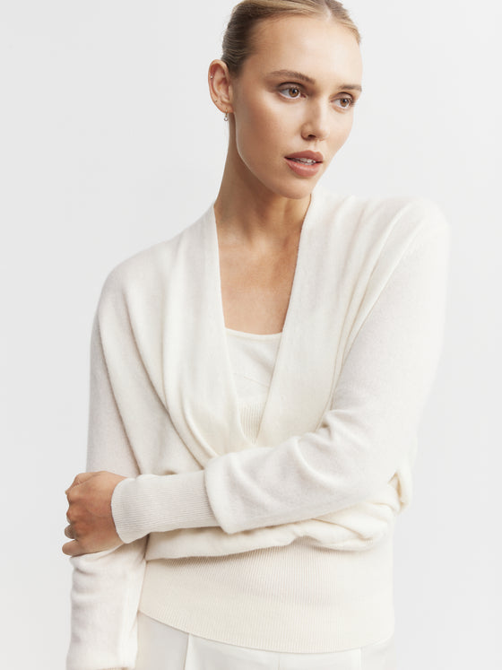 Cashmere Ballet Sweater - Cream