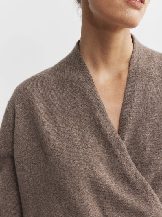 Cashmere Ballet Sweater - Walnut