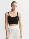 Cashmere Bralette - Black