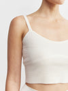 Cashmere Bralette - Cream