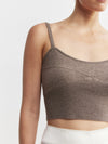 Cashmere Bralette - Walnut