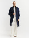 Cashmere Double Sided Jacket - Navy/Black