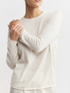 Essential Cashmere Crew Sweater - Cream